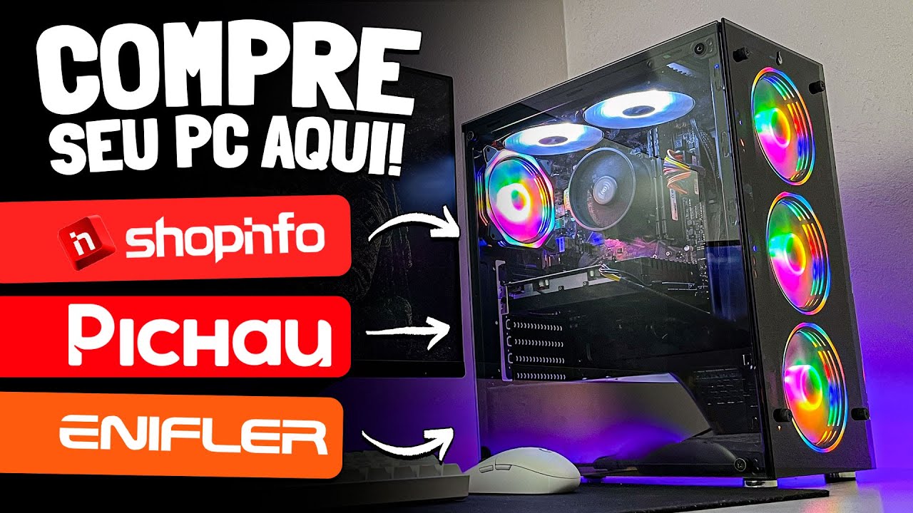 LOJAS CONFIÁVEIS PARA COMPRAR PC GAMER SEM MEDO - 6 lojas