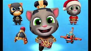 Talking Tom Gold Run - General Tom - Gameplay HD 2022 (Android/iOS) Candy Play