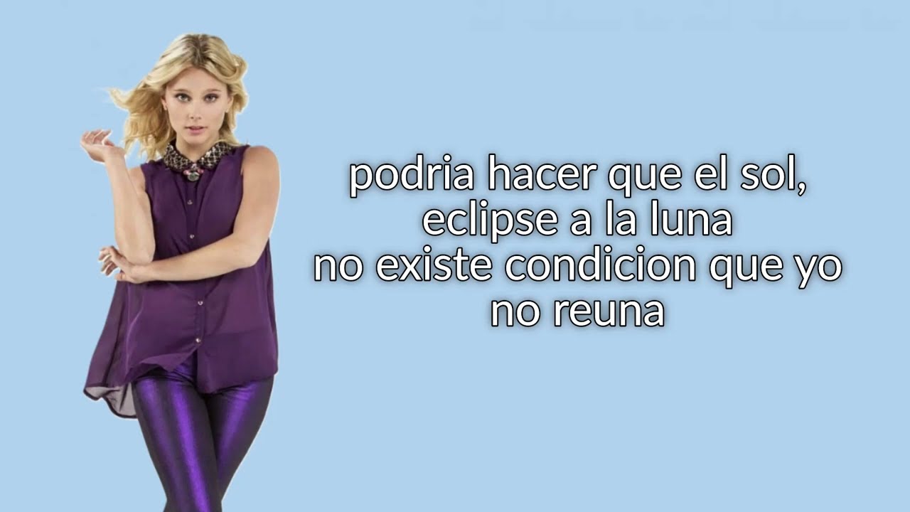 Soy luna - mirame a mi (valentina zenere) letra