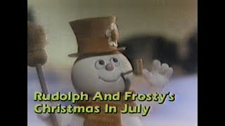 Premiere Promo! Abc 1979- Rudolph & Frosty Christmas in July