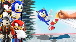 Team Sonic vs GIANT Punch!