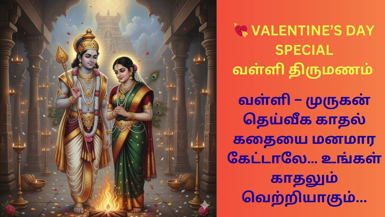 வள்ளி திருமணம் – தெய்வீக காதலின் வெற்றி #tamil #murugan #murugantemple #tamildevotional #bakthi