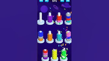 #nutsort hard level 371 challenge complete #games #howtocompletelevel20