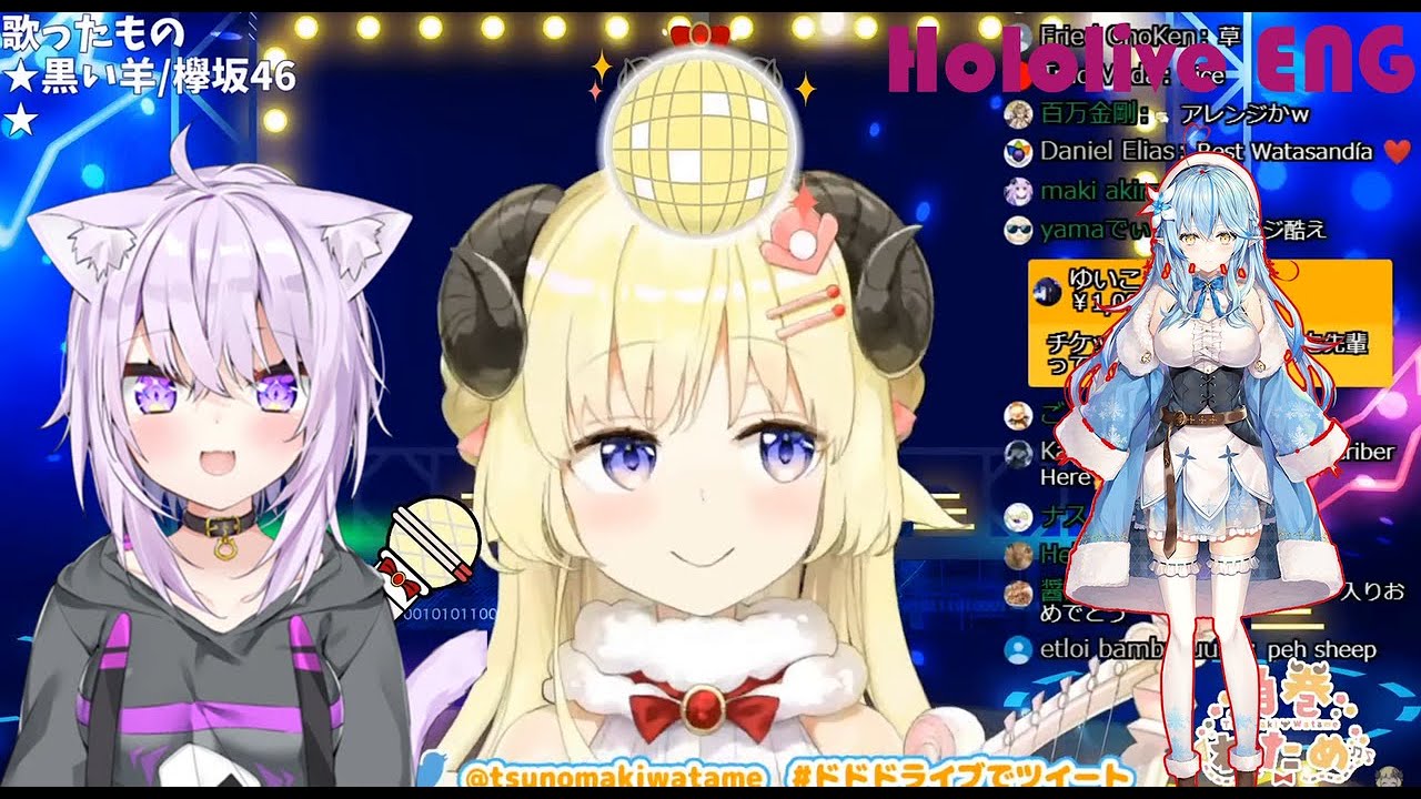 【Hololive English】Watame and Okayu first impression on Lamy Mama is her B〇〇bs are massive...?