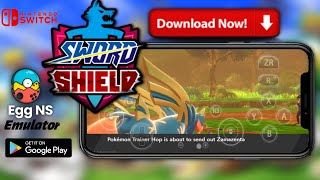 How to Play Real Pokemon Sword and Shield on Android | EGG NS Emulator| With Gameplay