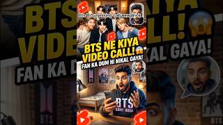 Bts V Ka video call agaya 😱|| can't believe this trick 💜#shorts #btsarmy #trending
