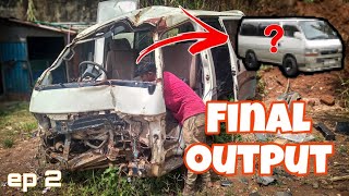 Download lagu Toyota Hiace restoration  @auto-maxcustoms7031 #dolphin #automobile #garage #accident#vanlife