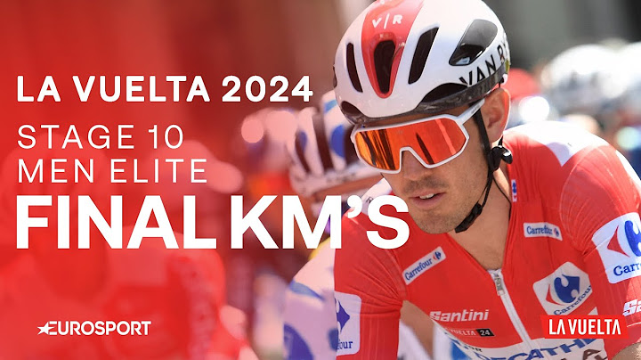 EMPHATIC WIN! 🙌 | La Vuelta a España Stage 10 Final Kilometres | Eurosport Cycling