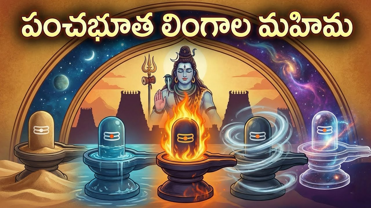 🔱 పంచభూత శివ భక్తి గీతం 🔱 | PanchaBhuta Shiva Devotional Song | Om NamahShivaya