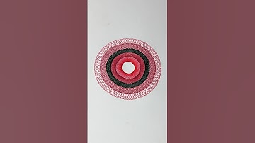 Lines So Smooth, You’ll Watch on Loop 🔁 #PerfectSpirograph