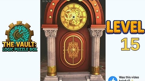 The Vault Logic Puzzle Box Level 15 Walkthrough Solution