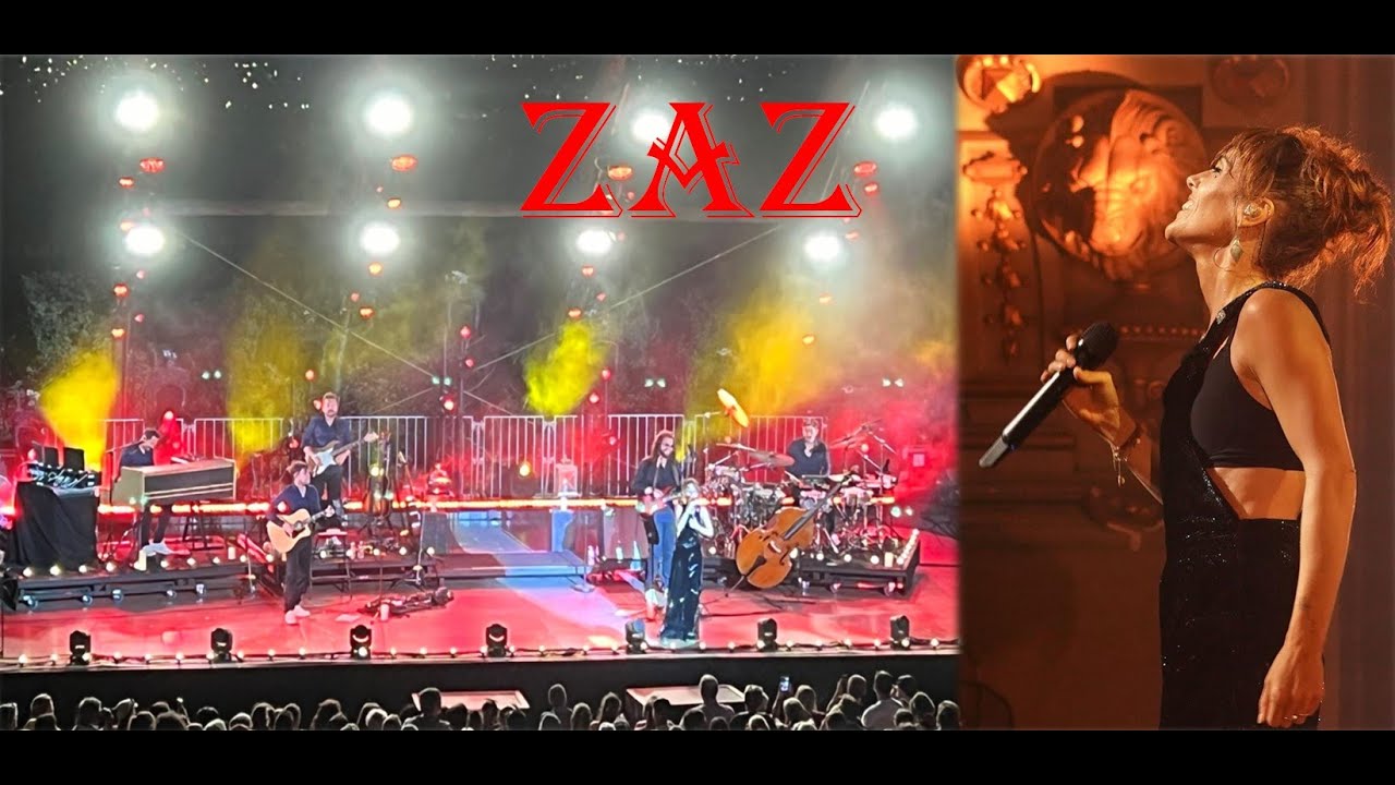 ZAZ - On s'en remet jamais - Live at Crussol Festival, Saint Péray - France - 08.07.2022