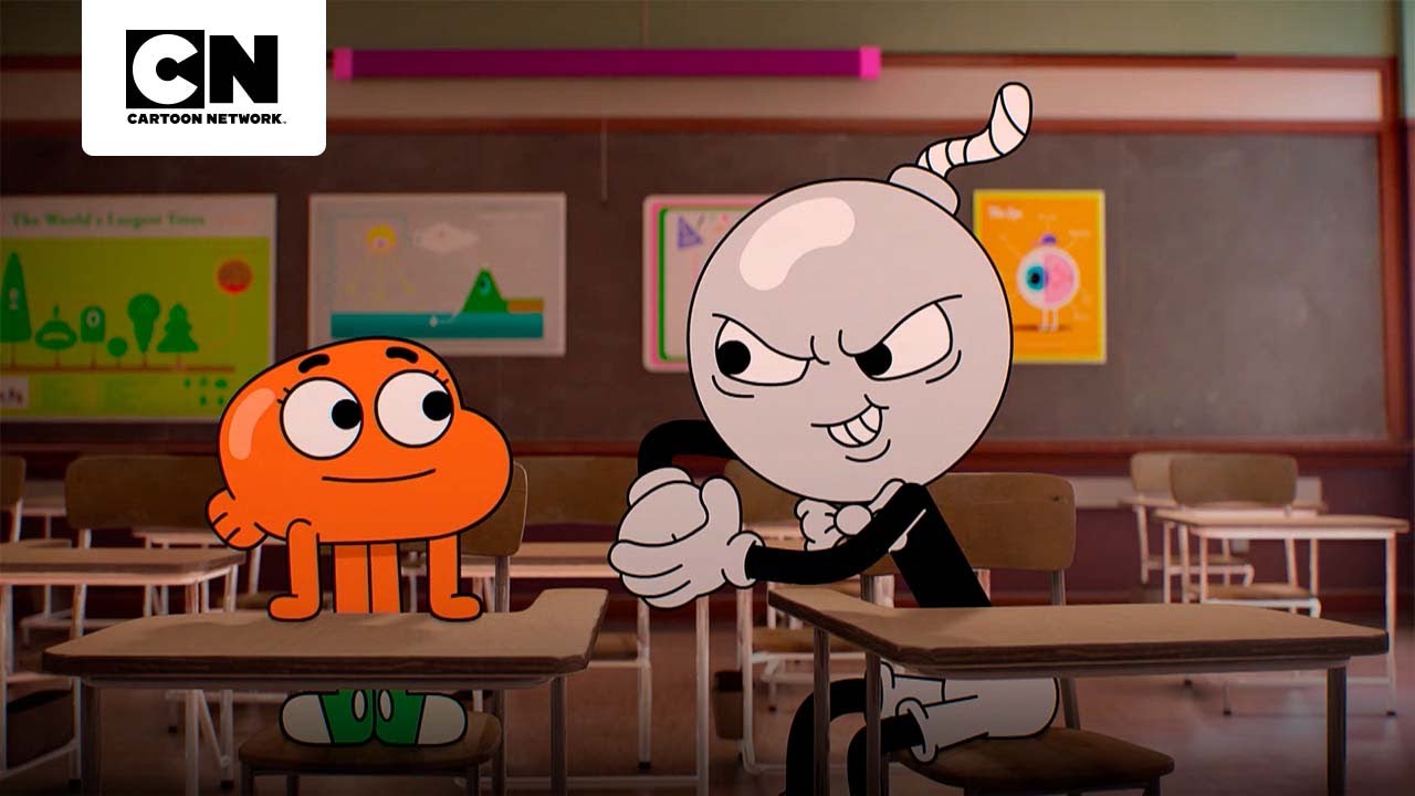 DARWIN ES MANIPULADO EN LA ESCUELA | EL INCREÍBLE MUNDO DE GUMBALL | CARTOON NETWORK