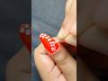 Nail Art Without Tools #nails #youtubeshorts #notools #naildesign