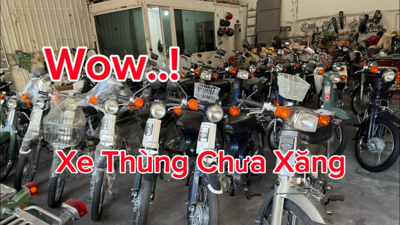 Ghé cửa hàng xe Cub cọpp CHƯA XĂNG