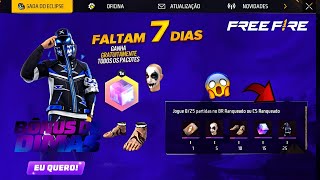 SHOW GARENA!! PÉ TATUADO GRÁTIS, CUBO MÁGICO CHEGANDO, SORRISO DECOMPOSTO E ATUALIZAÇÃO - FREE FIRE