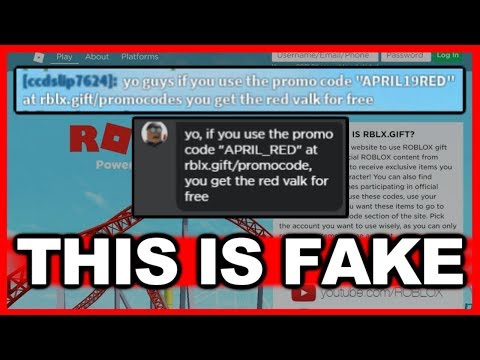 Stop Falling For These Fake Roblox Promo Code Scams Youtube