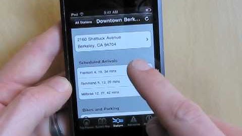 CS 160 - iBART Application Demo