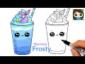 How to Draw a Mermaid Frosty Drink