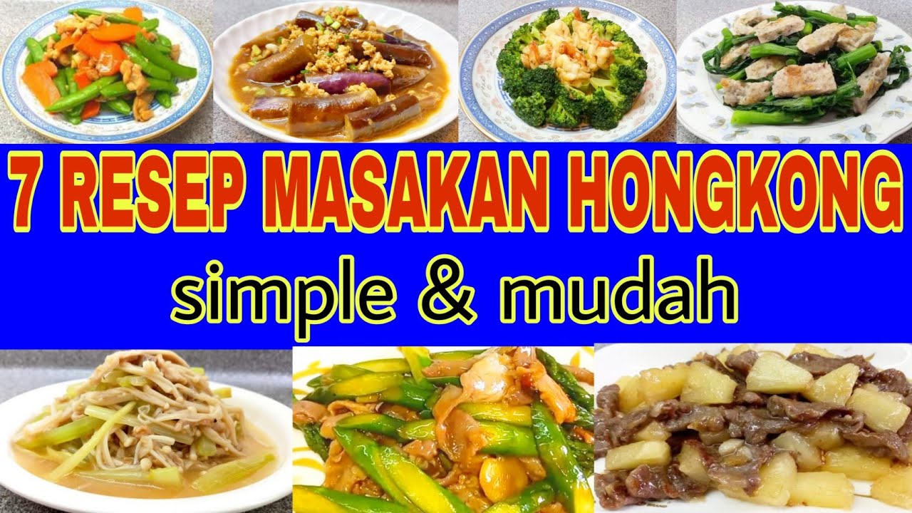 MASAKAN HONGKONG SEHARI HARI || 7 RESEP TUMIS SAYUR DAN DAGING SIMPLE CHINESE FOOD @humairah aryu