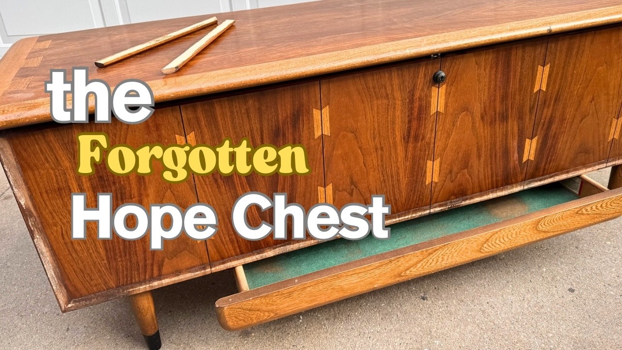 Ep. 151 Restoration of Lane Acclaim Cedar Chest: How to Restore