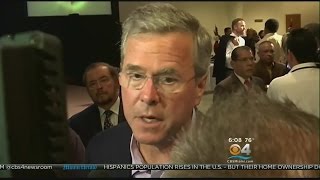 Jeb Bush Campaigns In Central Florida
