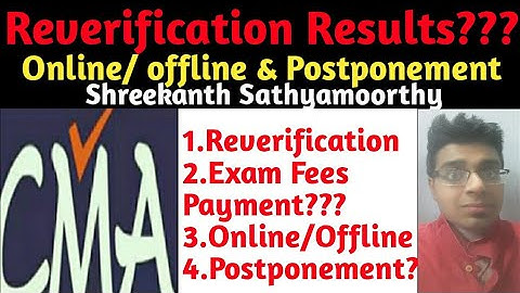 ICMA|Reverification Results?|Tamil|Shreekanth