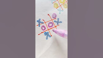 Tic Tac Toe #shorts#trending #tictactoe#viral#games#art #tictactoegame #comment #subscribe#puzzle