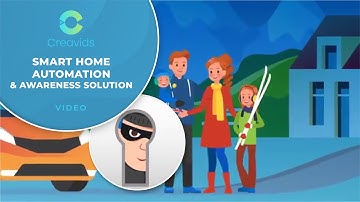 Smart Home Automation & Awareness Solution | Animated Home Automation Tech Video
