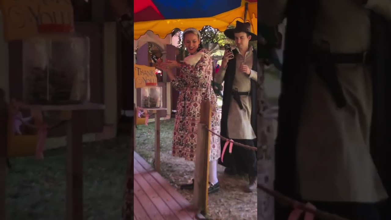 becoming a disney princess #cosplay #renaissancefair #disney #disnyprincess #princess #disneycosplay