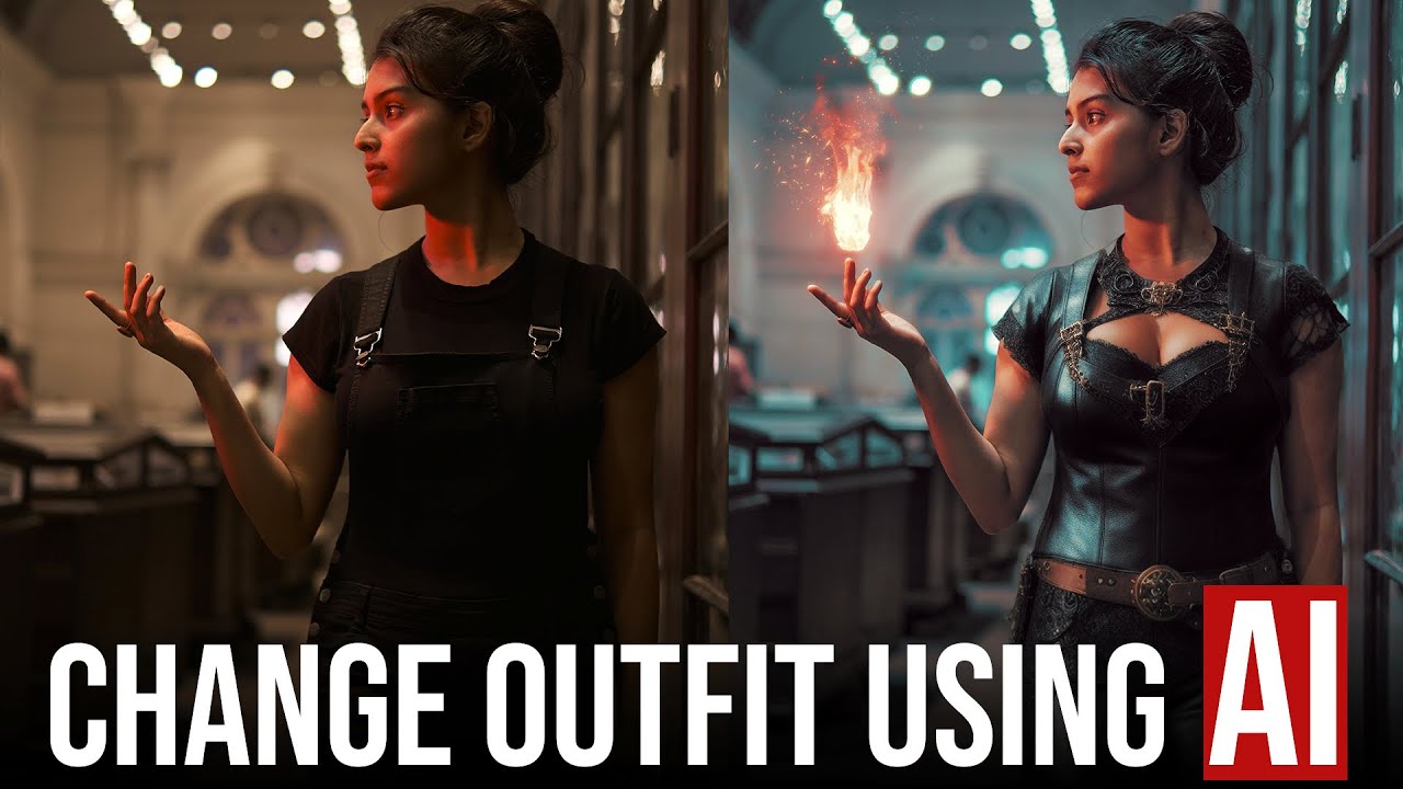 Use Stable Diffusion AI to change outfit in Photos