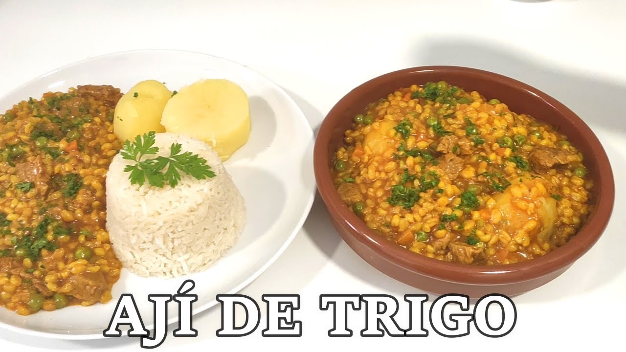 COMO HACER AJÍ DE TRIGO | A MI ESTILO