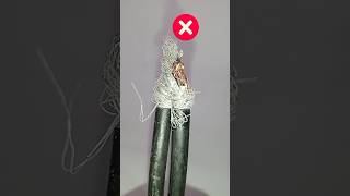 A Proper Technique For Connecting An TV Antena Cable #shorts #diy #trending#viral #shortvideo#tiktok