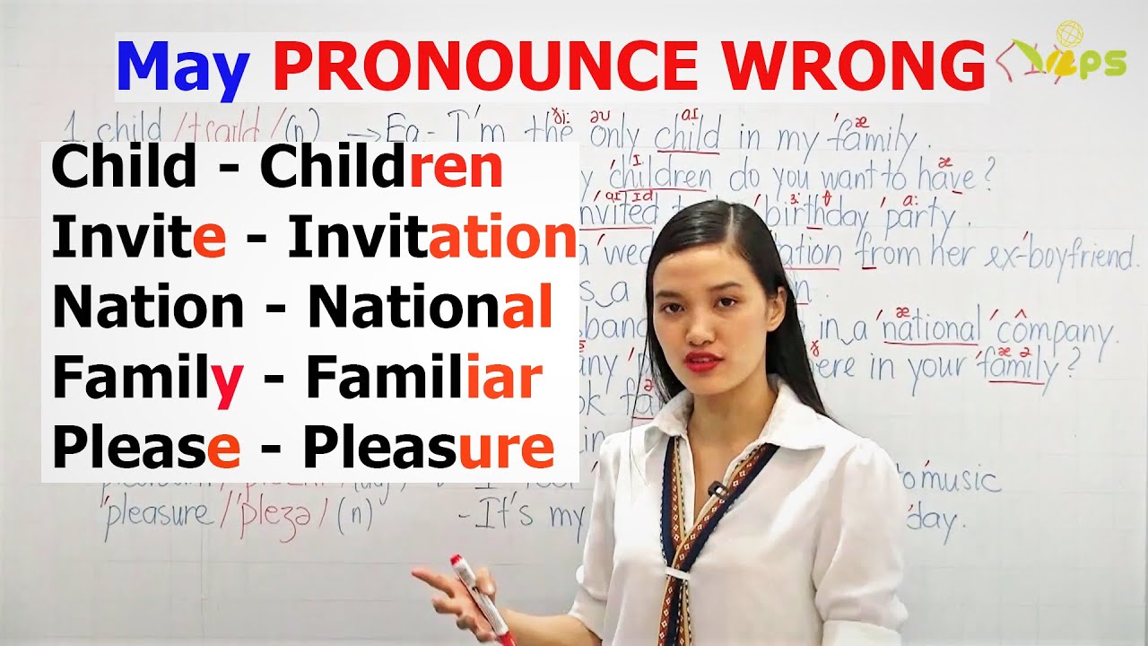English Words You May Pronounce Wrong Part 1 YouTube English Words You May Pronounce Wrong Part 1 YouTube