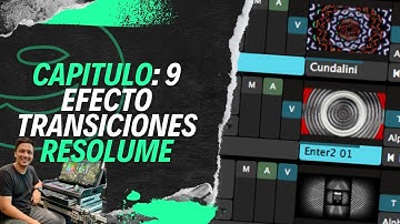 Domina las Transiciones en Resolume | Tutorial Paso a Paso