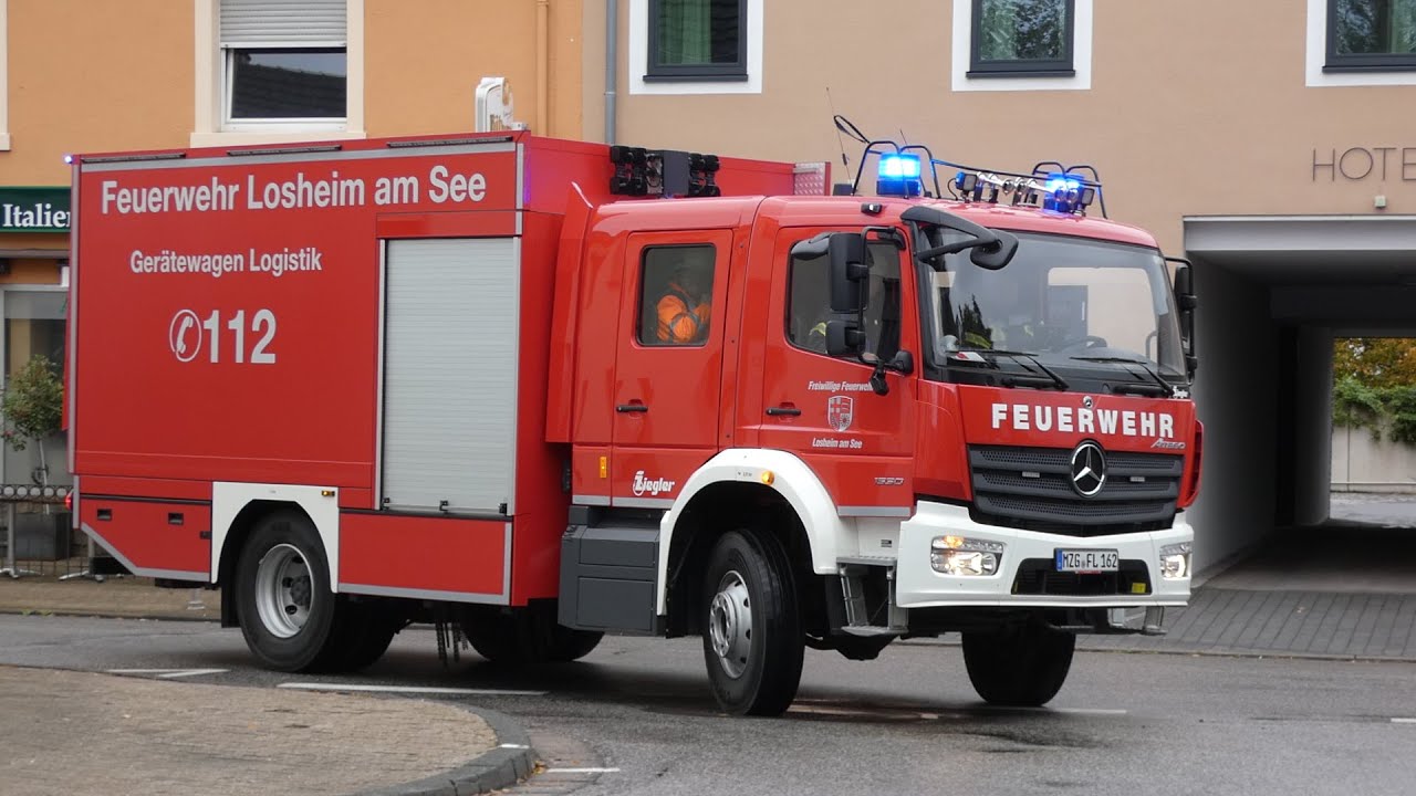 Jahreshauptabschlußübung der Freiwilligenfeuerwehr Losheim am See