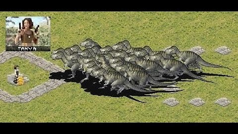 How many T-Rex can Tanya stop? - RedAlert 2 Yuri