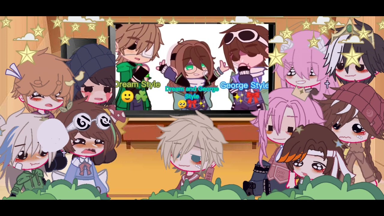 mcyt/dsmp react to dnf || gacha club ||