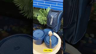 Supreme Microwave Safe Set of 5 with Bottle|Bag 5 Containers Stainless Steel Office Lunch box