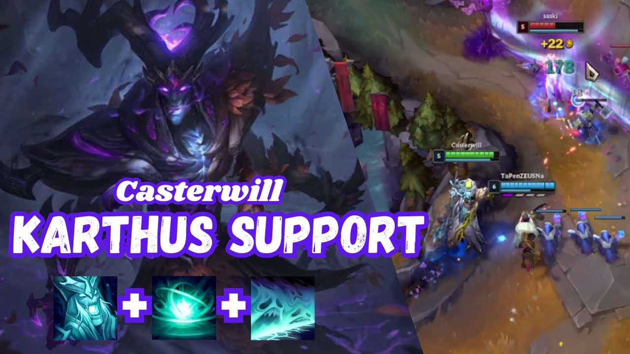 Karthus Support [Rank Full Gameplay] - League of Legends 2025