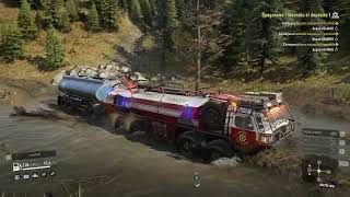 SnowRunner Canada, Ontario, Il fiume Albany, Foresta incendiata, Trucks  Derry Special 15C-177 screenshot 5