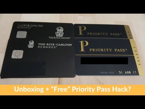 Chase Ritz-Carlton Unboxing + “Free” Priority Pass Hack?