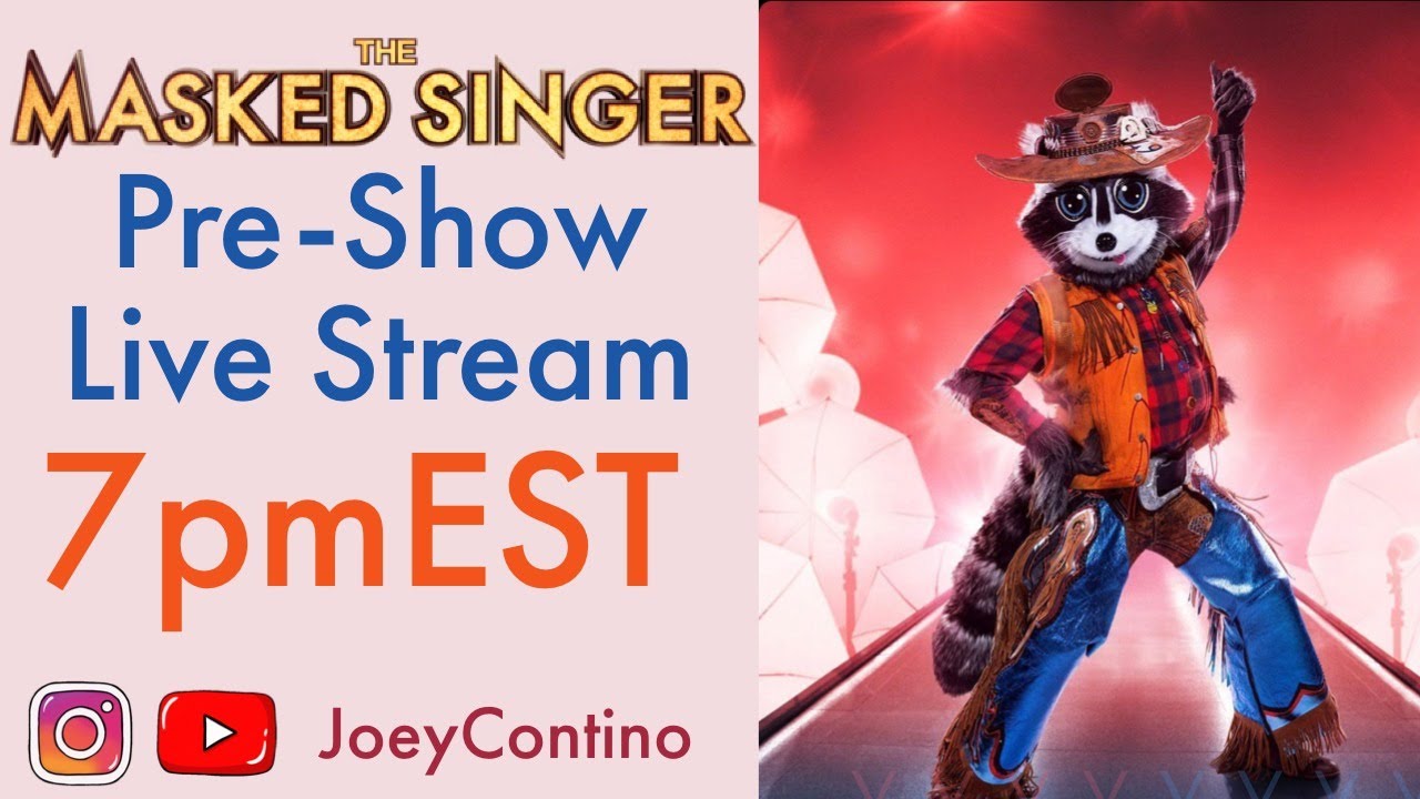 Masked Singer Premiere Pre-show Live Stream
