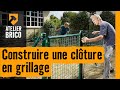 Atelier brico HORNBACH - Construire une clôture en grillage
