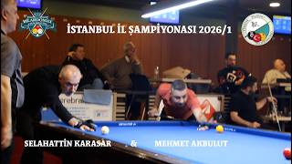 Selahattin Karasar & Mehmet Akbulut İst. İl Şamp. 20261. Etap