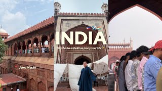India 2026 part 3 🇮🇳 jama masjid, chandni chowk, delhi metro, connaught place ✨
