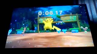 FORMER WR - pokepark wii - pikachu - bulbasaurs daring dash screenshot 2