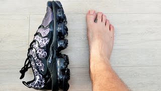 Nike Vapormax Plus With Versus Without Socks