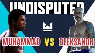 UNDISPUTED GAMPLAY || MOHAMMAD ALI VS ALEKSANDR USYK #undisputed #wbassembly #gaming #boxing