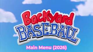 Backyard Baseball (2026) Menu 1 / Clubhouse
